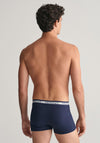 Gant 3 Pack Logo Cotton Stretch Trunks, Marine