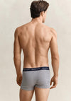 Gant 3 Pack Striped Trunks, Blue Multi