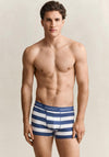 Gant 3 Pack Striped Trunks, Vintage Blue Multi