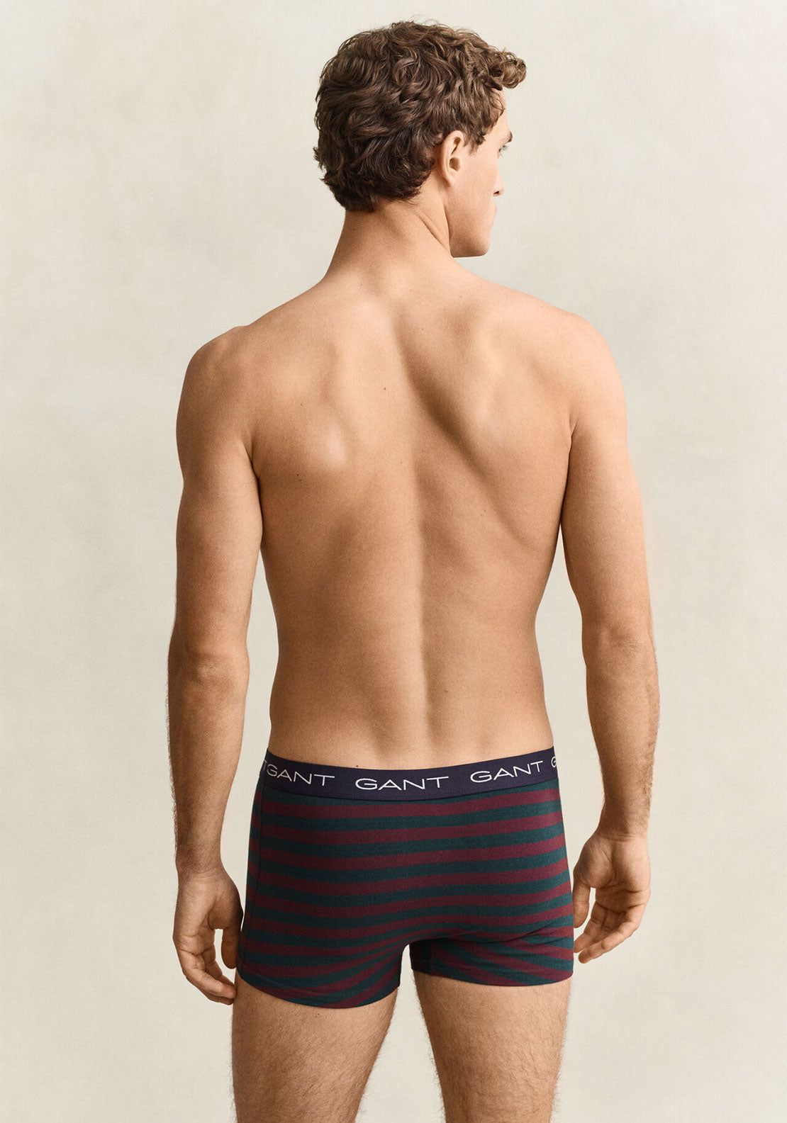 Gant 3 Pack Trunks Giftbox, Tartan Green Multi