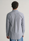 Gant Archive Oxford Check Shirt, Deep Blue