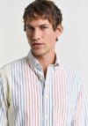 Gant Archive Stripe Oxford Shirt, White Multi