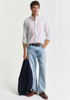 Gant Archive Stripe Oxford Shirt, White Multi