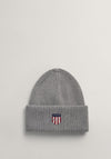 Gant Archive Shield Beanie, Grey Melange