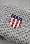 Gant Archive Shield Beanie, Grey Melange