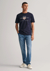 Gant Archive Shield T-Shirt, Evening Blue