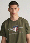 Gant Archive Shield T-Shirt, Juniper Green