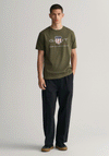 Gant Archive Shield T-Shirt, Juniper Green