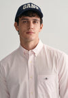 Gant Banker Stripe Poplin Shirt, Light Pink