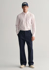 Gant Banker Stripe Poplin Shirt, Light Pink
