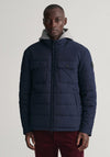 Gant Channel Quilted Jacket, Evening Blue