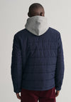 Gant Channel Quilted Jacket, Evening Blue