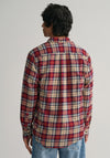 Gant Check Flannel Shirt, Plumped Red