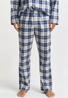 Gant Checked Flannel Pyjama Set, Blue