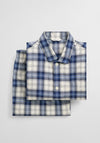 Gant Checked Flannel Pyjama Set, Blue