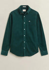 Gant Corduroy Shirt, Dark Emerald Green