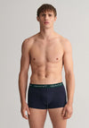 Gant Cotton Stretch Trunks, Plumped Red Multi