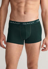 Gant Cotton Stretch Trunks, Tartan Green Multi