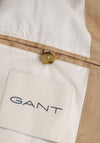Gant Cotton Windcheater, Dark Khaki