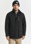 Gant Double Mid Length Jacket, Black