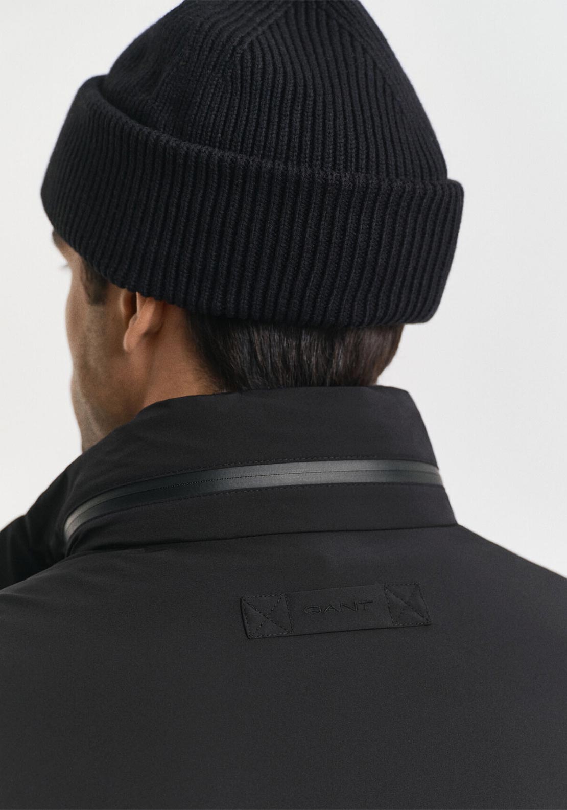Gant Double Mid Length Jacket, Black
