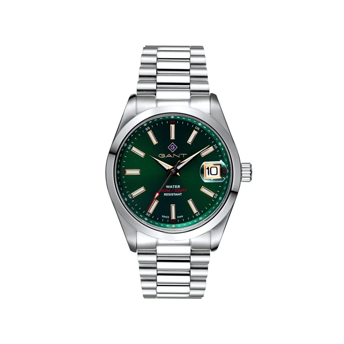 Gant Men’s Eastham Watch, Silver & Green