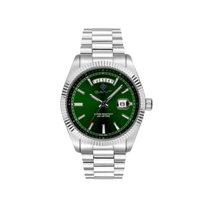 Gant Men’s Fairfax Watch, Silver & Green