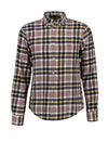 Gant Flannel Plaid Shirt, Wine Multi