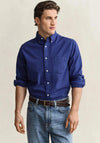 Gant Garment Dyed Twill Shirt, Crisp Blue