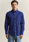 Gant Garment Dyed Twill Shirt, Crisp Blue