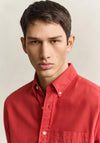 Gant Garment Dyed Twill Shirt, Maple Fire Red