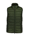 Gant Light Down Gilet, Country Green