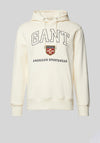 Gant Graphic Hoodie, Off White