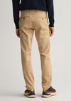 Gant Hallden Twill Chinos, Dark Khaki