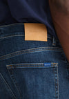 Gant Hayes Slim Fit Jeans, Dark Blue Worn In