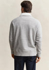Gant Heather Rugby Shirt, Grey Melange