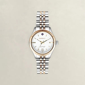 Gant Ladies Sussex Watch, Silver & Gold