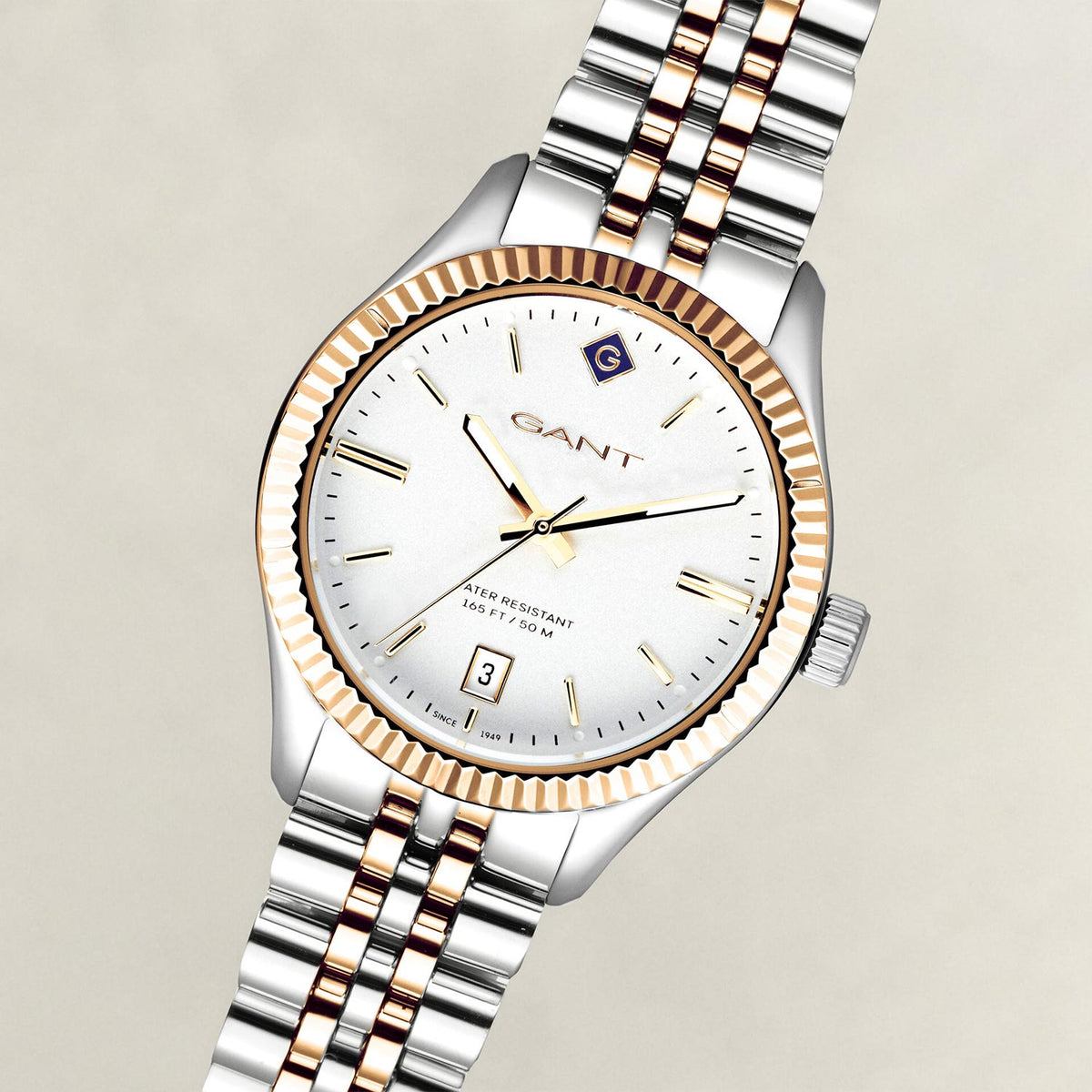 Gant Ladies Sussex Watch, Silver & Gold