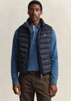 Gant Light Down Gilet, Navy
