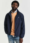 Gant Lightweight Windbreaker Jacket, Evening Blue