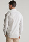 Gant Micro Print Slim Fit Shirt, Eggshell