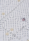 Gant Micro Print Slim Fit Shirt, Eggshell