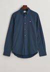 Gant Micro Print Slim Fit Shirt, Marine