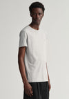 Gant Original Crew Neck T-Shirt, Light Grey