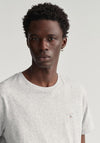 Gant Original Crew Neck T-Shirt, Light Grey