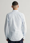 Gant Oxford Banker Stripe Shirt, Light Blue