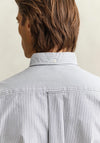 Gant Oxford Banker Stripe Shirt, Persian Blue
