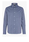Gant Oxford Dobby Dot Shirt, Persian Blue