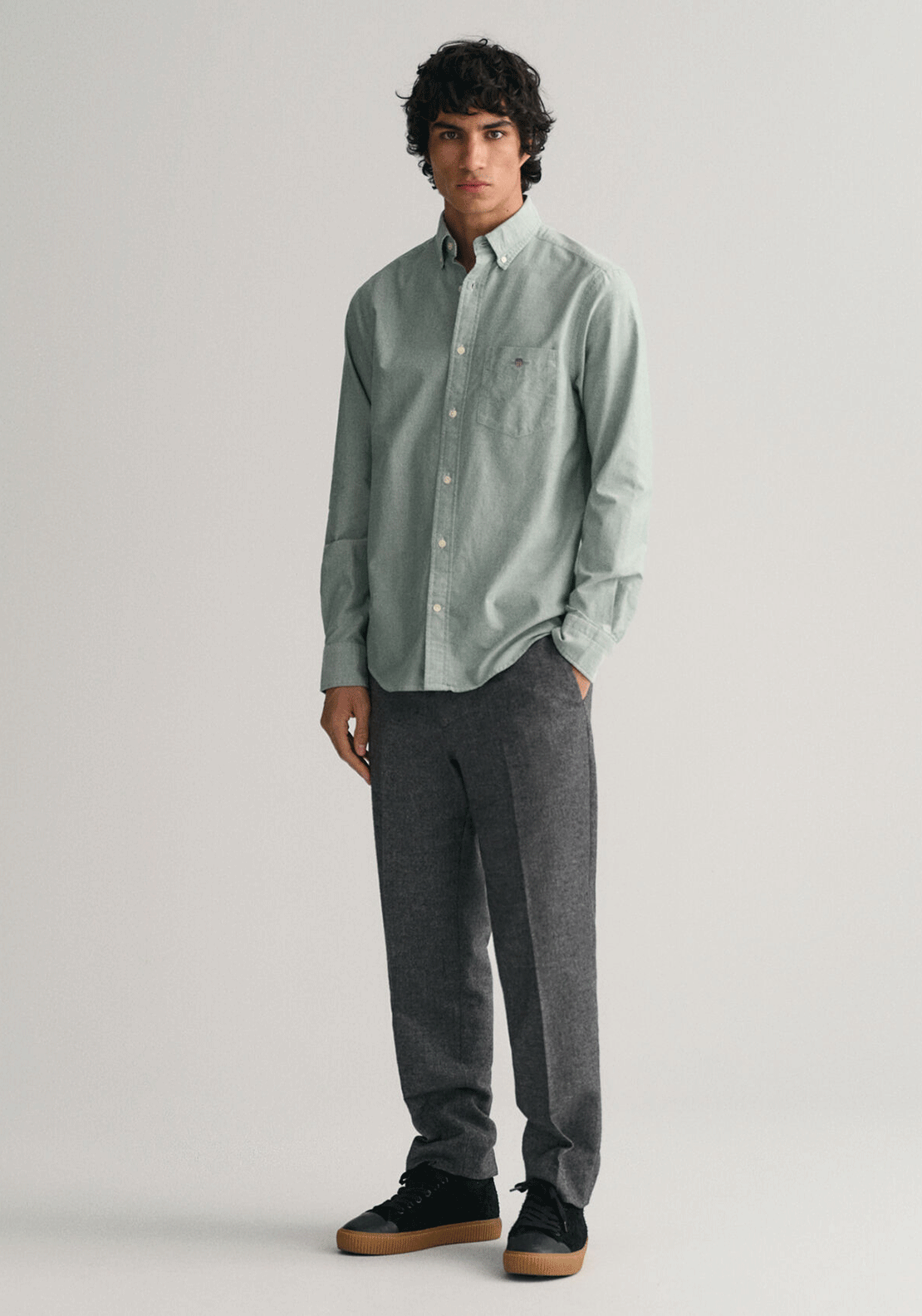 Gant Oxford Shirt, Forest Green