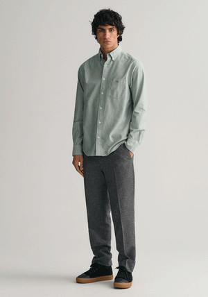 Gant Oxford Shirt, Forest Green